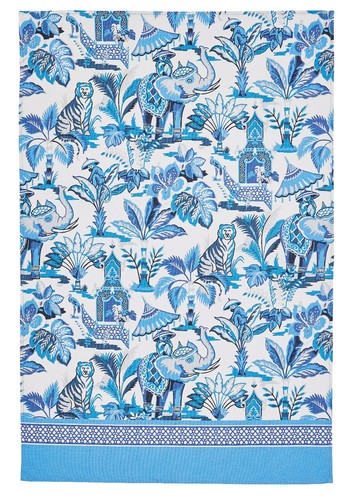 Geschirrtuch india blue - india,