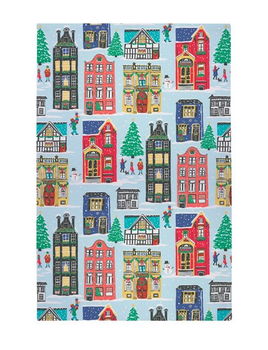 Geschirrtuch christmas houses - christmas,