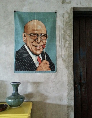 Vintage geschirrtuch kojak the - geschirrtuch,