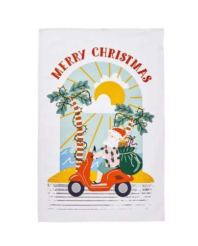 Geschirrtuch sunny santa von - sunny,