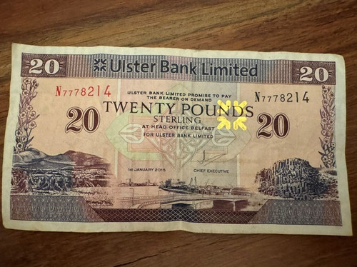 Ulster bank limited pound - ulster,